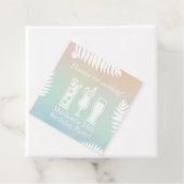 Sip en Dip Pool Party Favorieten Bedankjes Labels (In situ)