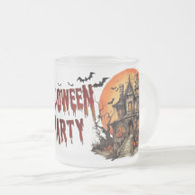 🎃 Sip en style Éffrayant Halloween Mug en verre d