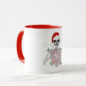 Sip en style Éffrayant : Skeleton Coffee Mug (Devant gauche)