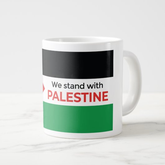 Sip for Solidarity : Palestine Drapeau spécial Mug (Devant droit)