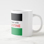 Sip for Solidarity : Palestine Drapeau spécial Mug (Droite)