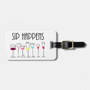 SIP HAPPENS BAGAGELABEL