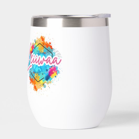 Sip in Style with LEIIWAA 💙🌺 (Gauche)