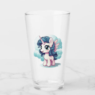 🦄 "Sip mystique" Unicorn Tumbler en verre 🌟