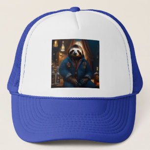 Sip 'n' Slow: de gezellige luiaard in een Drink ja Trucker Pet