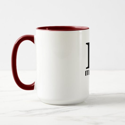 Sip of Passion: Ik hou van mijn werk Mok (Links)