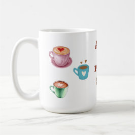 SIP OF PEACE, COFFEE BREAK 15OZ CERAMIC MUG KOFFIEMOK