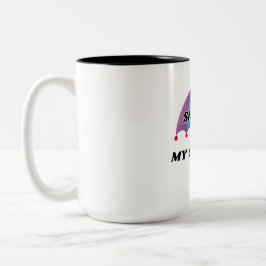 SIP OF PRIDE MY SAFE PLACE, LGBTQ CERAMIC MUG TWEEKLEURIGE KOFFIEMOK