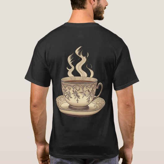 Sip of Serenity - Teacup classique T-shirt 👕 (Dos)