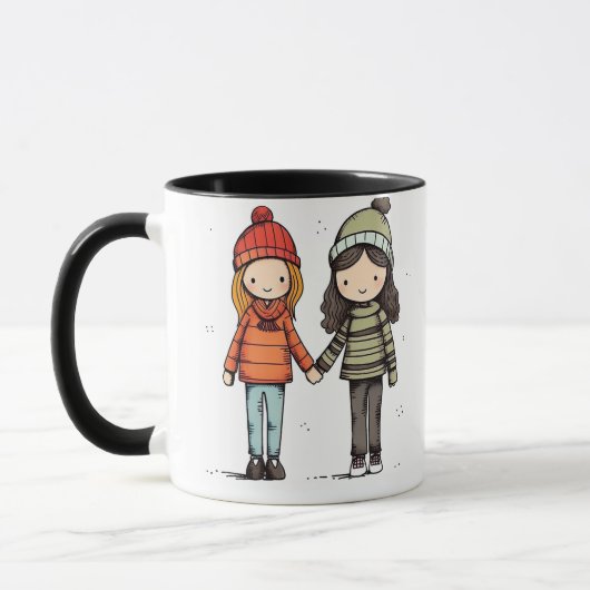 Sip, Rire, Répéter : Les Meilleurs Amis De La Mug (Gauche)