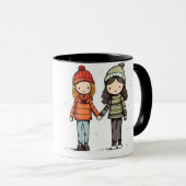 Sip, Rire, Répéter : Les Meilleurs Amis De La Mug (Devant droit)