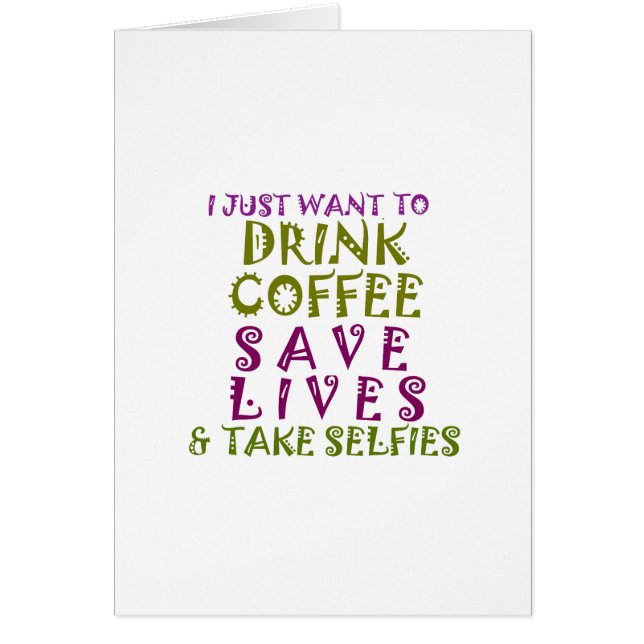 Sip, Save, Smile: Koffie, Vriendelijkheid en Selfi (Voorkant)