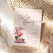 Sip Sip Hooray Birthday Celebration Boho Mauve Kaart