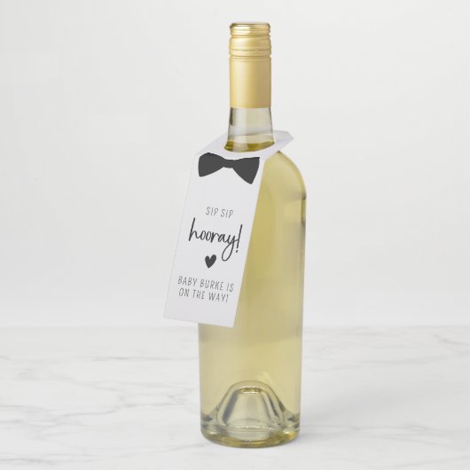 SIP SIP Hooray Bottle Hanger Labels (Schuin)