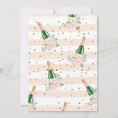 Sip Sip Hooray Champagne Bridal Show Invitation (Dos)