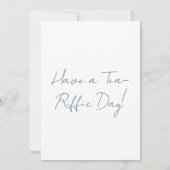 Sip Sip Hooray flat card Kaart (Achterkant)