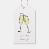 SIP, SIP Hooray Prosecco Gift Labels Cadeaulabel (Voorkant)