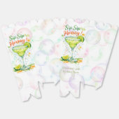 Sip Sip Sip Horray Bubbles Birthday Party Bedankdoosjes (Ongevouwen)