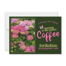Sip Smile & Celebrate Coffee Morning in de tuin