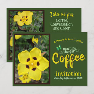 Sip Smile & Celebrate Coffee Morning in de tuin Kaart