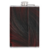 Sip, Smile, Cheers! Abstracte werveling Heupfles (Achterkant)