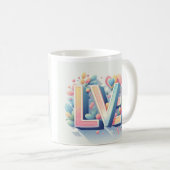 Sip/ Smile/ Love Coffee Mug (Devant droit)
