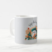 Sip & stay mug AI art (Devant gauche)