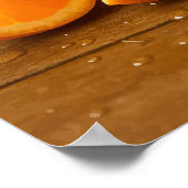 Sip Summer - Poster d'aquarelle de jus d'orange (Coin)