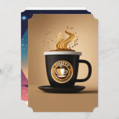 Sip & Sync: Een grillige koffie- en technische bij Kaart (Voorkant / Achterkant)