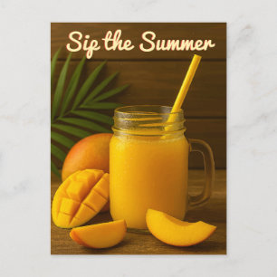 Sip the Summer - Mango Juice Briefkaart