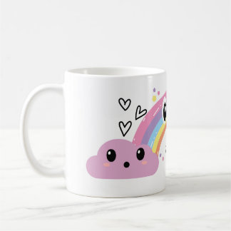 Sip Under the Rainbow” Cute Mug