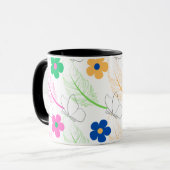 "Sip with Flair : Imprimés Mugs & Tasses" (Devant gauche)