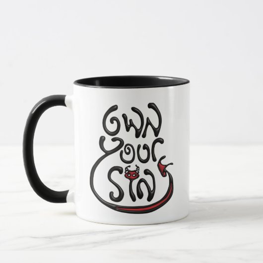 Sip your Sin Gluttony Mug (Gauche)