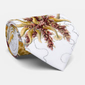 Siphonophorae Ernst Haeckel Fine Art Stropdas (Opgerold)