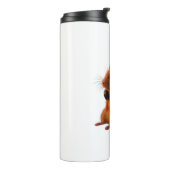 Sippin’ & Chillin’ — Schattigee Hamster Waterfles Thermosbeker (Gedraaid links)