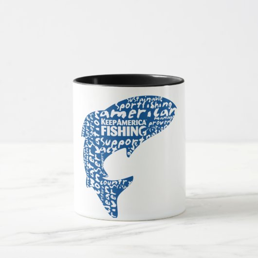 "Sippin" en "Fishin" Mok (Midden)