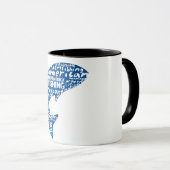 "Sippin" en "Fishin" Mok (Voorkant rechts)