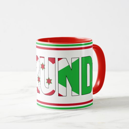 Sippin' met Burundi Patriotic Coffee Mok (Voorkant rechts)