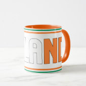 Sippin' met Ierland Patriotic Coffee Mok (Voorkant rechts)