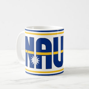 Sippin' met Nauru Patriotic Koffiemok