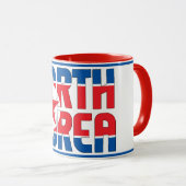 Sippin' met Noord-Korea Patriotic Coffee Mok (Voorkant rechts)