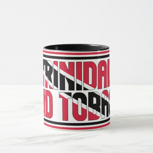 Sippin' met Trinidad en Tobago Patriotic Coffee Mok (Midden)