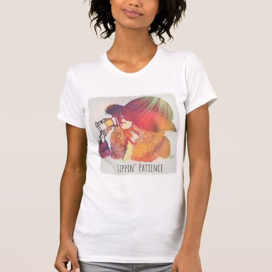 Sippin' Patience T-Shirt (Voorkant)