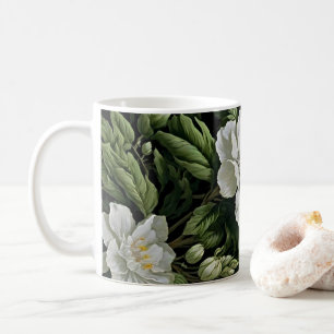 Sips de sérénité : Mug de fleurs tropicales