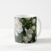 Sips de sérénité : Mug de fleurs tropicales (Devant droit)