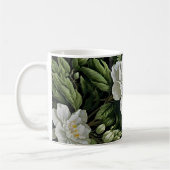 Sips de sérénité : Mug de fleurs tropicales (Gauche)