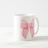 Sips flirtants : Coquette Bow Coffee Mug (Devant droit)