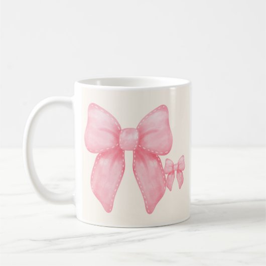 Sips flirtants : Coquette Bow Coffee Mug (Gauche)