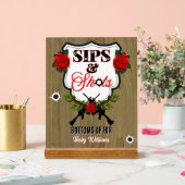 Sips & Shots Armes à feu ou Roses Révélation de ge (Mariage)