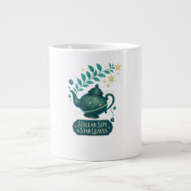 Sips stellaires & Mug Feuille Star - Cosmic Tea Cu